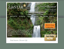 Tablet Screenshot of lifestaroregon.com